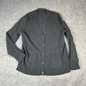 Jenni Kayne Everyday Cardigan Wool Cashmere Button Preppy Casual Women’s Medium